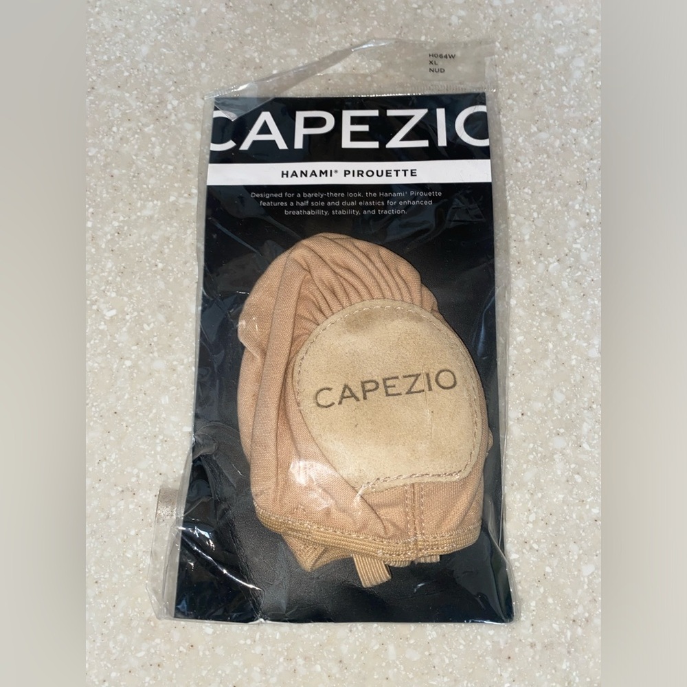 CAPEZIO HANAMI PIROUETTE - NUDE SZ XL